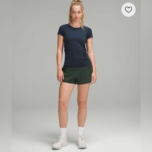 Swiftly Tech Shirt-Sleeve Shirt 2.0, hip length, size 4, navy